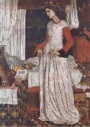 Morris, William Queen Guinevere (mk22) oil painting on canvas